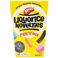 Barratt Liquorice Novelties Pick'n'Mix - 400g Carton - Best Before: 08/2025